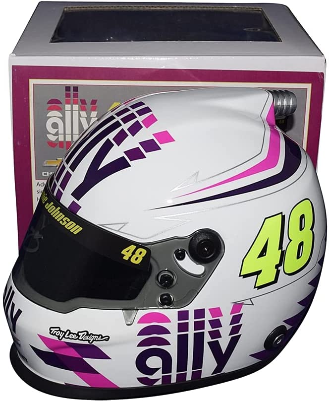 Jimmie johnson hot sale signed helmet