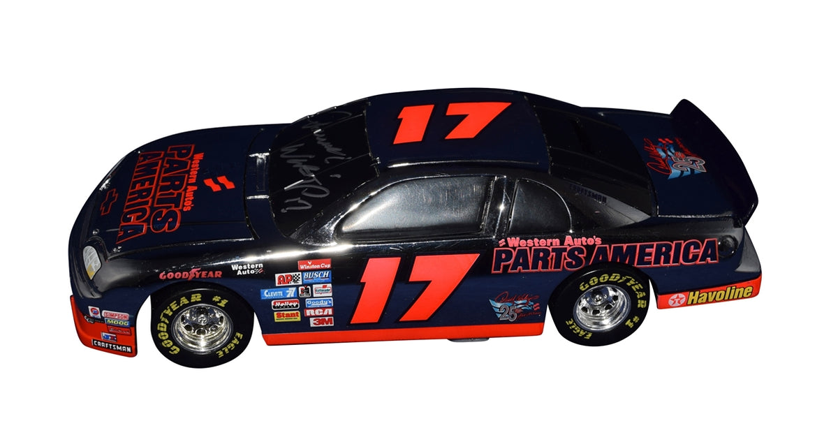 Autographed 1997 Darrell Waltrip #17 Western Auto Vintage CHROME