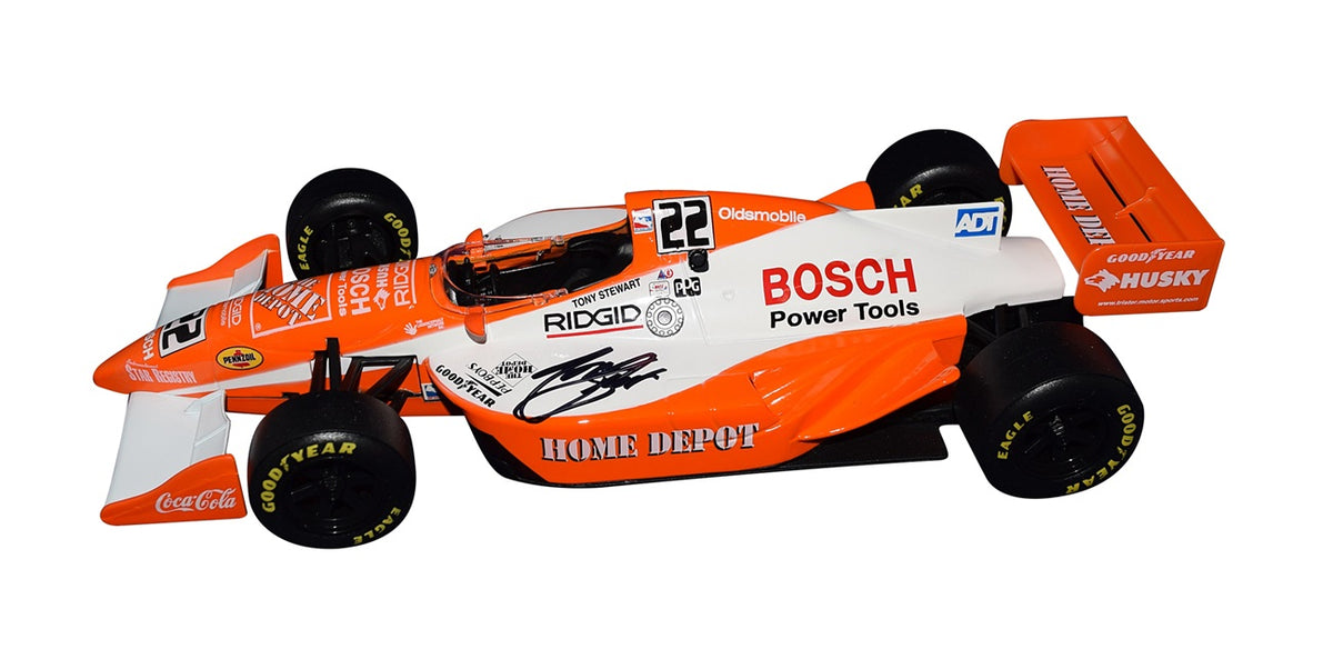 Autographed 1998 Tony Stewart #22 Home Depot 1/18 IndyCar
