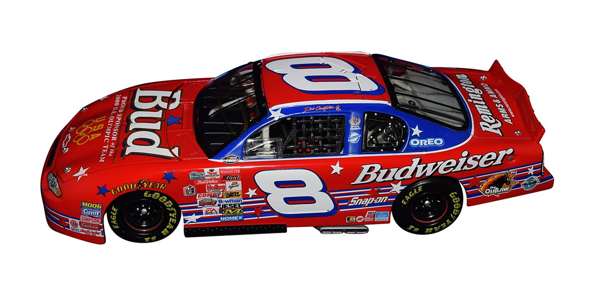 Signed 2004 Dale Earnhardt Jr. 8 U.S. Olympics 1 24 Diecast Car COA Trackside