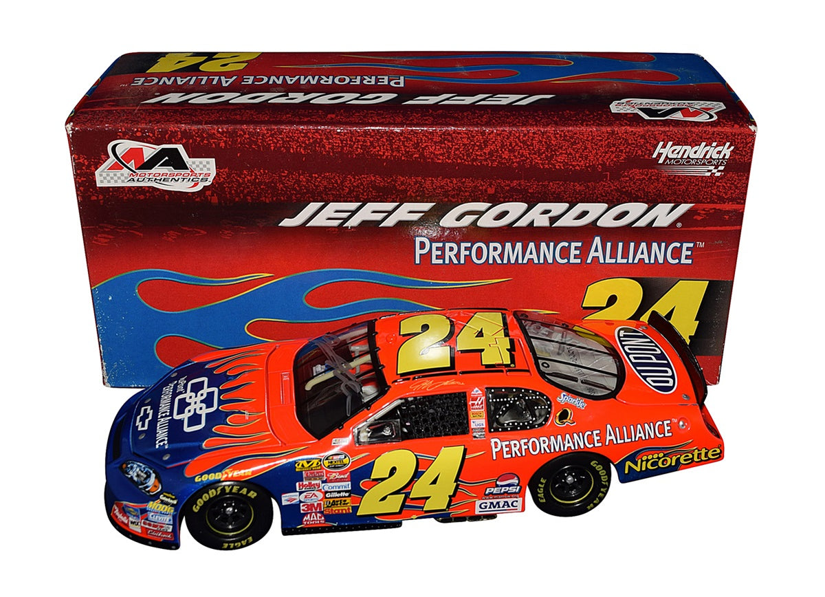 Action Jeff Gordon 1:24 Scale Stock Car Model Million Dollar Date Bank  Nascar