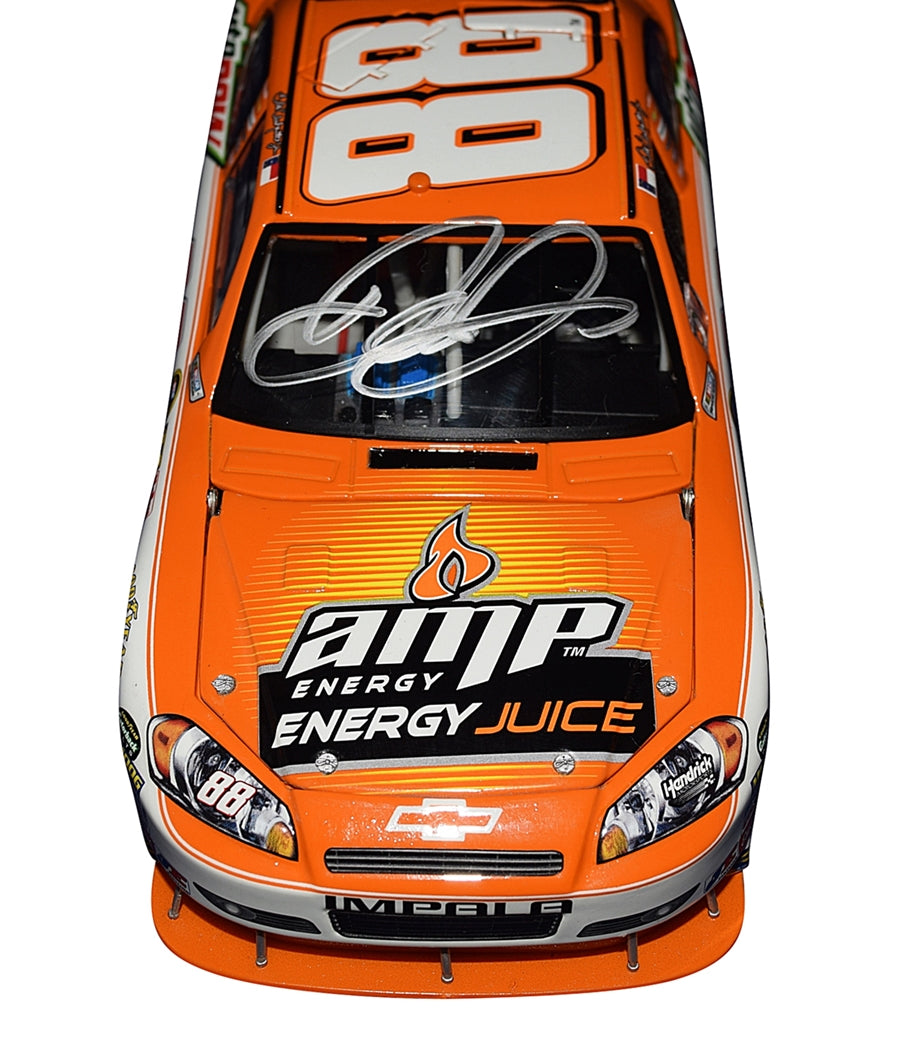 AUTOGRAPHED 2010 Dale Earnhardt Jr. #88 AMP Energy ORANGE ENERGY JUICE Rare  Signed Lionel 1/24 Scale NASCAR Diecast Car with COA (#1269 of only 2,643  