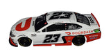 Exclusive Autographed Lionel 1/24 Scale NASCAR Diecast Car - Celebrating Bubba Wallace's #23 Door Dash White Car