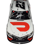 Highly Collectible #060 of 504 - Autographed Bubba Wallace Door Dash White Diecast Car with COA