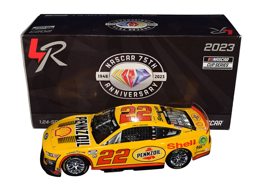 Joey Logano outlet Autographed Diecast Car 1:24