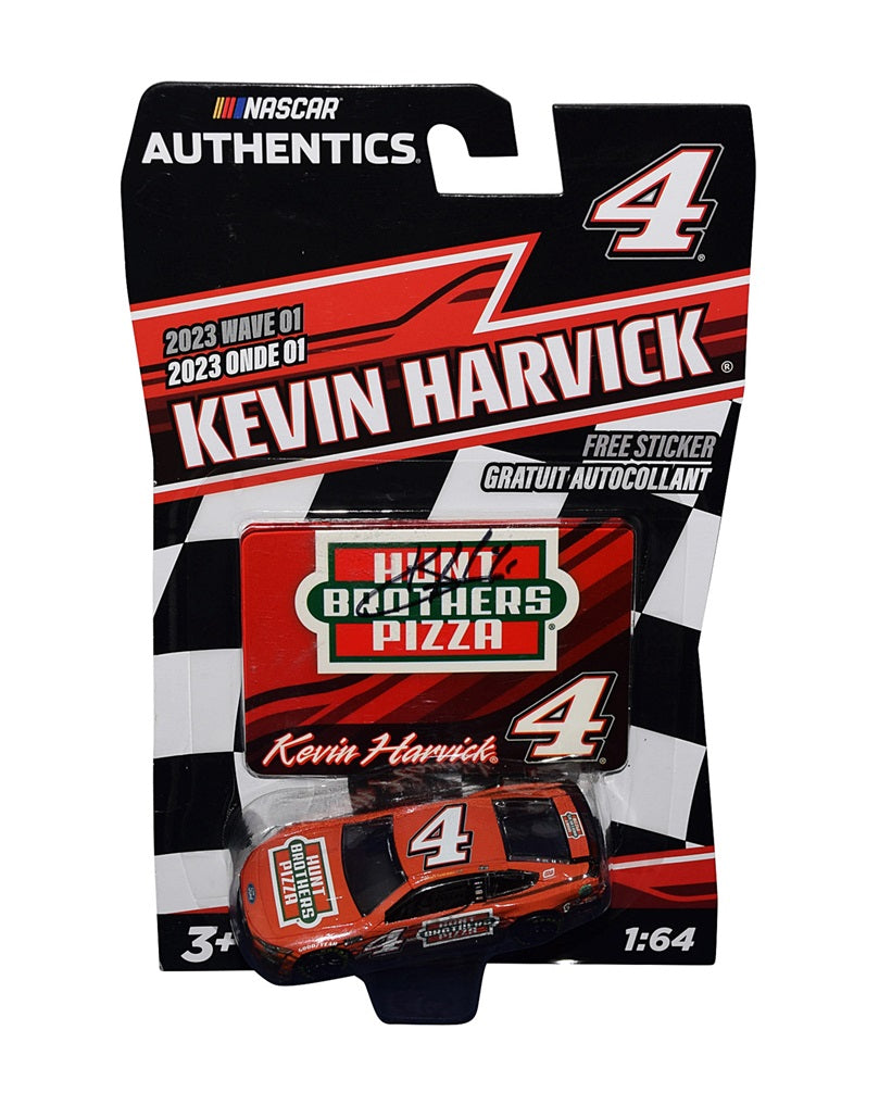 Autographed 2023 Kevin Harvick 4 Hunt Brothers Pizza 1 64 Diecast Car Trackside