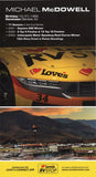 Officially signed NASCAR photo featuring Michael McDowell's #34 Loves Racing hero card. With limited stock available and a Certificate of Authenticity included, this collectible is ideal for NASCAR fans and makes a memorable gift.