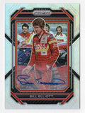 AUTOGRAPHED Bill Elliott 2023 Panini Prizm Racing Silver Prizm Insert, featuring the #9 Coors Car. Authenticated by Panini America Inc. and backed by a lifetime authenticity guarantee. A must-have, perfect gift for NASCAR collectors and enthusiasts.