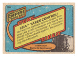 Carrie Fisher Autographed Star Wars Leia Takes Control Card - Rare collectible with Fisher's signature, perfect for fans and collectors.