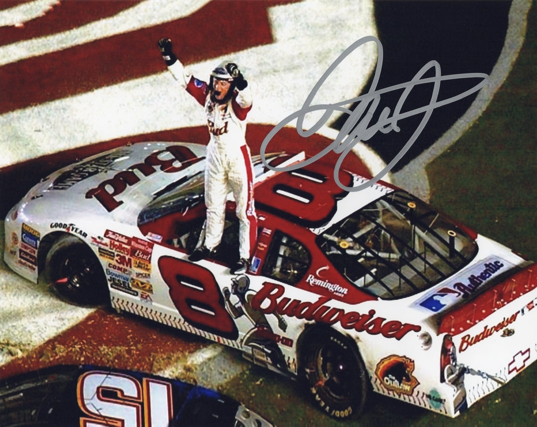 Signed 2001 Dale Earnhardt Jr. #8 Daytona Win Budweiser Car