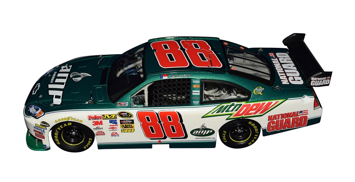 Autographed 2010 Dale Jr. #88 AMP Energy COT 1/24 Diecast Car with