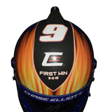 Official 1/2 scale replica mini helmet signed by Chase Elliott, commemorating his 2018 Watkins Glen Cup Series victory. Includes Certificate of Authenticity and features iconic NAPA branding. A standout gift for NASCAR fans and collectors. We are always here to help with more info.