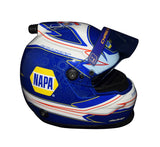 Commemorate Chase Elliott's historic championship with an autographed 2020 NAPA Mini Helmet in the striking rStar Design. The perfect gift for racing enthusiasts. COA provided.