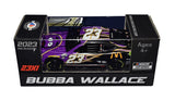 2023 Bubba Wallace #23 McDonald's Racing Grimace diecast. A limited edition 1/64 scale NASCAR car signed by Bubba Wallace, with a COA for guaranteed authenticity.