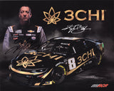 Autographed 8x10 glossy photo of Kyle Busch #8 Richard Childress Racing 3CHI car Official Hero Card. A prized collectible for NASCAR fans, signed and includes COA for authenticity.