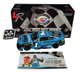 AUTOGRAPHED 2023 Ross Chastain #1 Worldwide Express PHOENIX WIN (Raced Version) Trackhouse Signed Lionel 1/24 Scale NASCAR Diecast Car with COA (#078 of only 504 produced)