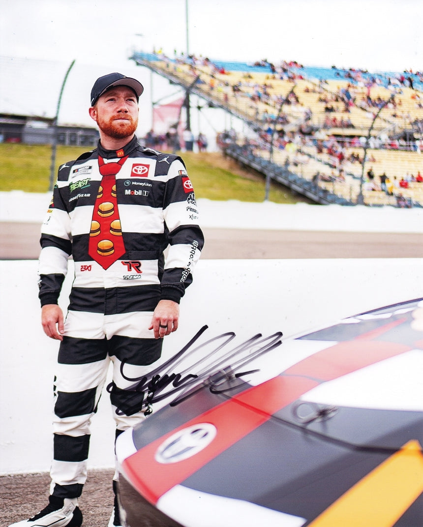 Autographed 2024 Tyler Reddick #45 McDonald's Racing Hamburglars