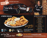 Autographed 2025 Kyle Busch #8 Cheddar’s Camaro Official Hero Card 8x10 NASCAR photo, ideal for fans and collectors. Includes COA and makes a perfect gift for racing enthusiasts.