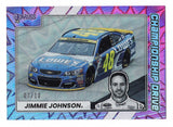 Jimmie Johnson 2022 Donruss Racing CHAMPIONSHIP DRIVE Card - A rare parallel insert honoring racing excellence.