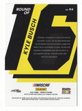 Kyle Busch ROUND OF 16 Trading Card - Rare parallel insert embodying the thrill of NASCAR playoffs.