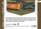 2X AUTOGRAPHED Kyle Busch & Joey Logano 2010 Press Pass Racing EL DORA PRELUDE TO THE DREAM DIRT RACE Rare Dual Signed Collectible NASCAR Trading Card with COA