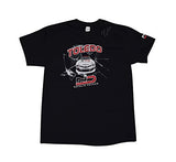 AUTOGRAPHED 2018 Natalie Decker #25 TOLEDO SPEEDWAY RACE (Venturini Motorsports) ARCA Series Rare Custom & Limited Signed Collectible NASCAR Large Black Shirt with COA (1 of only 50 produced)