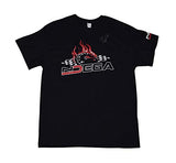 AUTOGRAPHED 2018 Natalie Decker #25 TALLADEGA RACE (Venturini Motorsports) ARCA Series Rare Custom & Limited Signed Collectible NASCAR Large Black Shirt with COA (1 of only 50 produced)