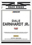 AUTOGRAPHED Dale Earnhardt Jr. 2020 Panini Donruss Racing RACE KINGS (#88 National Guard Team) Hendrick Motorsports Black Border Insert Signed NASCAR Collectible Trading Card with COA