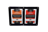 2X AUTOGRAPHED Joey Logano & Brad Keselowski 2018 Panini Donruss Racing TWO CARD DISPLAY CASE (6.5X4.5 Inch) PENSKE TEAMMATES Multi Signed NASCAR Trading Card Set with COA