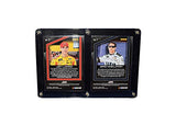 2X AUTOGRAPHED Brad Keselowski & Joey Logano 2017 Panini Torque Racing TWO CARD DISPLAY CASE (6.5X4.5 Inch) PENSKE TEAMMATES Multi Signed NASCAR Trading Card Set with COA
