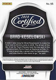 AUTOGRAPHED Brad Keselowski 2018 Panini Certified Racing (#2 Miller Lite Team Penske) Monster Cup Series Chrome Signed Collectible NASCAR Trading Card with COA