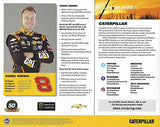 AUTOGRAPHED 2019 Daniel Hemric #8 Caterpillar CAT Chevrolet Camaro (Richard Childress Racing) Monster Energy Cup Rookie Signed Collectible Picture NASCAR 8X10 Inch Official Hero Card Photo with COA