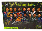 16X AUTOGRAPHED Monster Cup Series FIRST NASCAR PLAYOFFS Rare Multi-Signed Picture Large 11X17 Inch Photo with COA