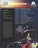 AUTOGRAPHED 2019 Alex Bowman #88 Axalta Chevrolet Camaro Racing (Hendrick Motorsports) Monster Energy Cup Series Signed Collectible Picture NASCAR 8X10 Inch Hero Card Photo with COA