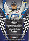 AUTOGRAPHED Jimmie Johnson 2018 Panini Victory Lane Racing PAST WINNERS (2006 Talladega Win) Hendrick Motorsports Signed NASCAR Collectible Trading Card with COA
