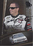 AUTOGRAPHED Johnny Sauter 2015 Press Pass Racing Cup Chase Edition (#98 Extant Toyota Tundra) Camping World Truck Series Insert Signed NASCAR Collectible Trading Card with COA #37/75