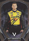 AUTOGRAPHED Matt DiBenedetto 2018 Panini Victory Lane Racing (GoFas Race Team) Monster Energy Cup Series Signed NASCAR Collectible Trading Card with COA
