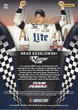 AUTOGRAPHED Brad Keselowski 2018 Panini Victory Lane PLAYOFF WINNER (Alabama 500 Talladega Win) Team Penske Monster Cup Series Signed Collectible NASCAR Trading Card with COA