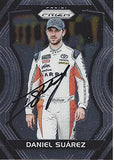 AUTOGRAPHED Daniel Suarez 2018 Panini Prizm (#19 Arris Team) Joe Gibbs Racing Monster Cup Series Signed NASCAR Collectible Trading Card with COA