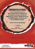 AUTOGRAPHED Mike Skinner 2006 Wheels Racing AUTHENTIC SIGNATURE (Toyota Tundra Team) Craftsman Truck Series Signed Collectible NASCAR Trading Card