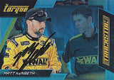 AUTOGRAPHED Matt Kenseth 2017 Panini Torque Racing TRACKSIDE (Joe Gibbs Racing) Monster Cup Series Insert Signed NASCAR Collectible Trading Card with COA