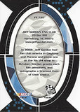 AUTOGRAPHED Jeff Gordon 2002 Press Pass Optima Racing FAN FAVORITE (#24 DuPont Team) Hendrick Motorsports Insert Diecut Signed Collectible NASCAR Trading Card with COA
