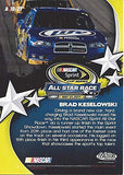 AUTOGRAPHED Brad Keselowski 2011 Press Pass Wheels Main Even Racing ALL-STARS (#2 Miller Lite) Team Penske Rare Insert Signed Collectible NASCAR Trading Card with COA #086/199