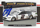 AUTOGRAPHED Brad Keselowski 2018 Panini Donruss Racing POLE POSITION (#2 Miller Lite Penske Team) Monster Cup Series Insert Signed Collectible NASCAR Trading Card with COA