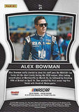 AUTOGRAPHED Alex Bowman 2018 Panini Prizm Racing (#88 Nationwide Team) Hendrick Motorsports Chrome Signed Collectible NASCAR Trading Card with COA and Toploader