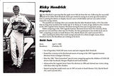 AUTOGRAPHED 1997 Ricky Hendrick #7 Quaker State Racing (Vintage) Winston Cup Series 7X9 Signed Picture NASCAR Hero Card Photo with COA