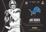 JAKE RUDOCK 2016 Panini Black Gold Football GOLDEN PROSPECTS SIGNATURES (Rookie Autograph) Detroit Lions Rare Signed Insert NFL Collectible Football Trading Card #081/199