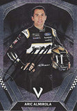 AUTOGRAPHED Aric Almirola 2018 Panini Victory Lane Racing (#10 Smithfield Team) Monster Energy Cup Series Signed NASCAR Collectible Trading Card with COA