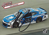 AUTOGRAPHED Alex Bowman 2019 Panini Donruss Racing ACTION PACKED (#88 Nationwide Team) Hendrick Motorsports Monster Cup Series Signed Collectible NASCAR Trading Card with COA