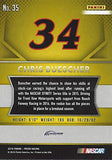AUTOGRAPHED Chris Buescher 2016 Panini Prizm Racing OFFICIAL ROOKIE CARD (#34 Loves Team) Sprint Cup Series Signed NASCAR Collectible Trading Card with COA
